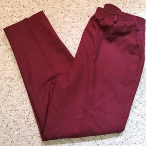 MUST GO! ⭐ Alfred Dunner | Dark red pants